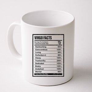 Virgo Facts And Funny Zodiac Gift Coffee Mug