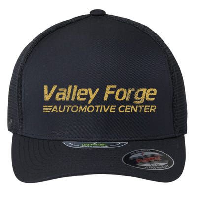 Valley Forge Automotive Distressed Look Flexfit Unipanel Trucker Cap