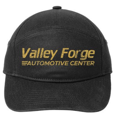 Valley Forge Automotive Distressed Look 7-Panel Snapback Hat