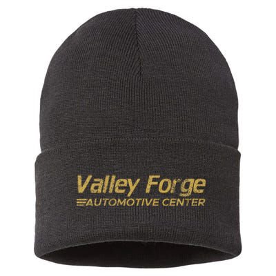 Valley Forge Automotive Distressed Look Sustainable Knit Beanie