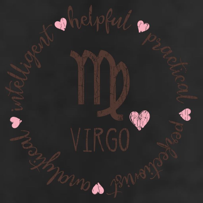 Virgo Facts And Funny Zodiac Sign Gift 7 Panel Mesh Trucker Snapback Hat