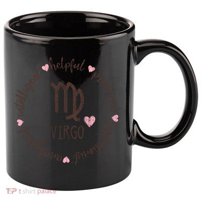 Virgo Facts And Funny Zodiac Sign Gift 11oz C Handle Ceramic Mug