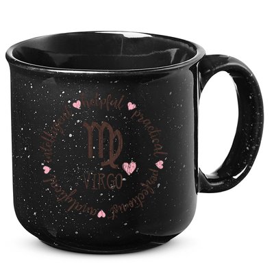 Virgo Facts And Funny Zodiac Sign Gift 15oz Campfire Ceramic Mug