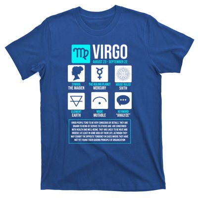 Virgo Facts Astrology Horoscope Astrological Zodiac Sign Funny Gift T-Shirt