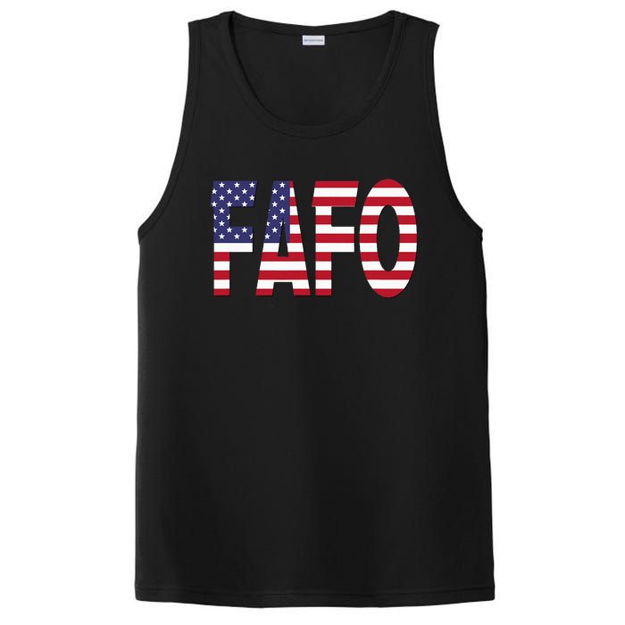 vintage FAFO American Flag PosiCharge Competitor Tank