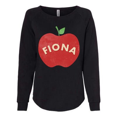 Vintage Finona Apple Womens California Wash Sweatshirt