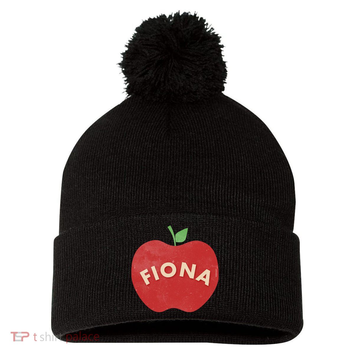 Vintage Finona Apple Pom Pom 12in Knit Beanie