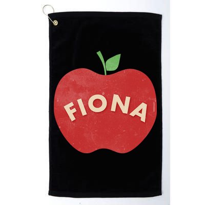 Vintage Finona Apple Golf Towel