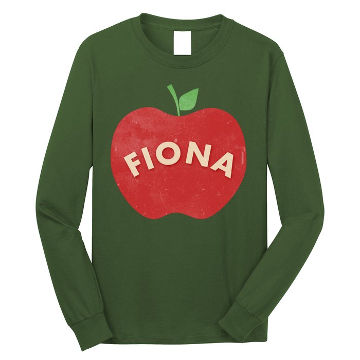 Vintage Finona Apple Long Sleeve Shirt