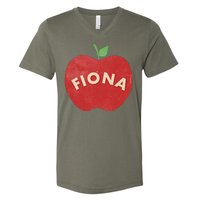 Vintage Finona Apple V-Neck T-Shirt