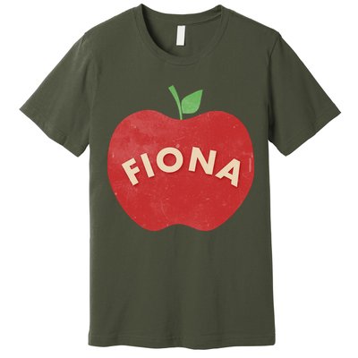 Vintage Finona Apple Premium T-Shirt