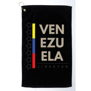 Venezuelan Flag Apparel With 7 Stars Libertad Tricolor Gift Platinum Collection Golf Towel