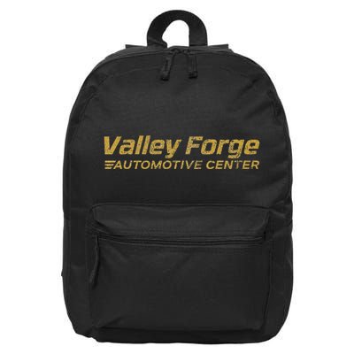Valley Forge Automotive Distressed Look 16 in Basic Backpack