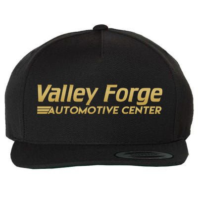 Valley Forge Automotive Center Funny Tires Wool Snapback Cap