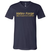 Valley Forge Automotive Center Funny Tires V-Neck T-Shirt