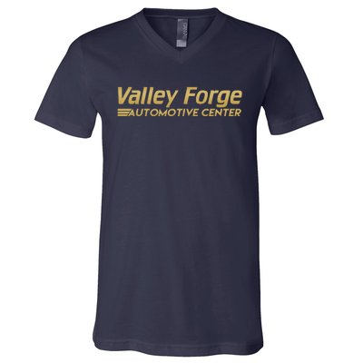 Valley Forge Automotive Center Funny Tires V-Neck T-Shirt