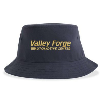 Valley Forge Automotive Center Funny Tires Sustainable Bucket Hat