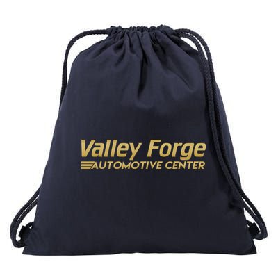 Valley Forge Automotive Center Funny Tires Drawstring Bag
