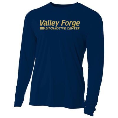 Valley Forge Automotive Center Funny Tires Cooling Performance Long Sleeve Crew