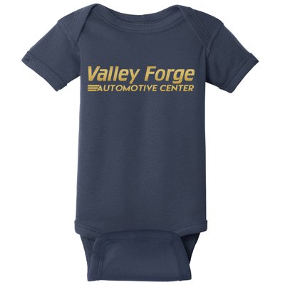 Valley Forge Automotive Center Funny Tires Baby Bodysuit