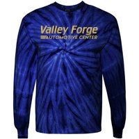 Valley Forge Automotive Center Funny Tires Tie-Dye Long Sleeve Shirt