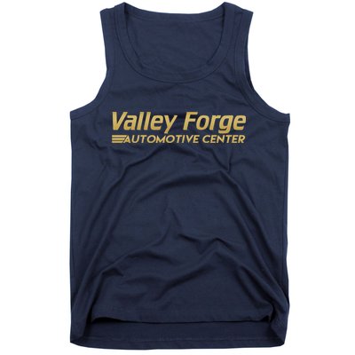 Valley Forge Automotive Center Funny Tires Tank Top