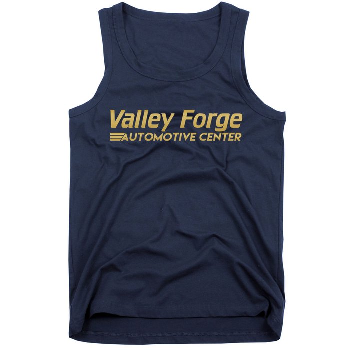 Valley Forge Automotive Center Funny Tires Tank Top
