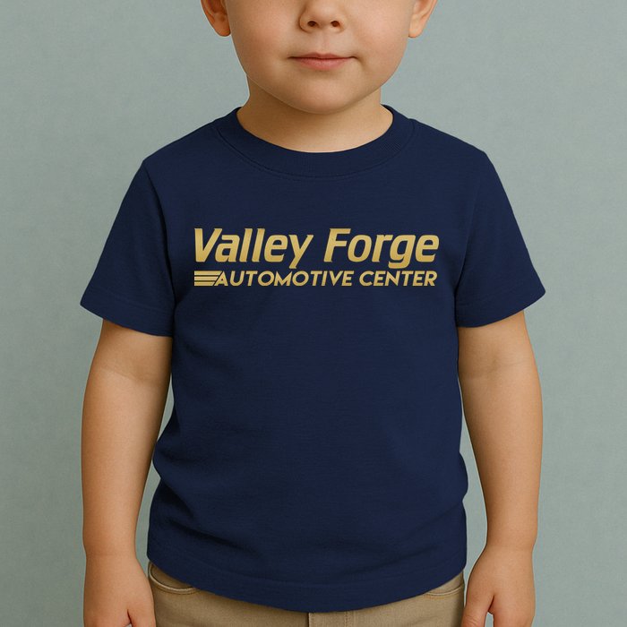 Valley Forge Automotive Center Funny Tires Toddler T-Shirt