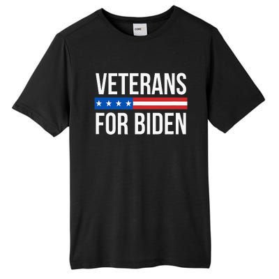 Veterans For Biden Tall Fusion ChromaSoft Performance T-Shirt