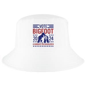 Vote For Bigfoot 2024 Funny A Candidate You Can Believe In Cool Comfort Performance Bucket Hat