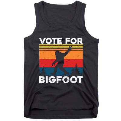 Vote For Bigfoot Tank Top