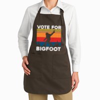 Vote For Bigfoot Apron