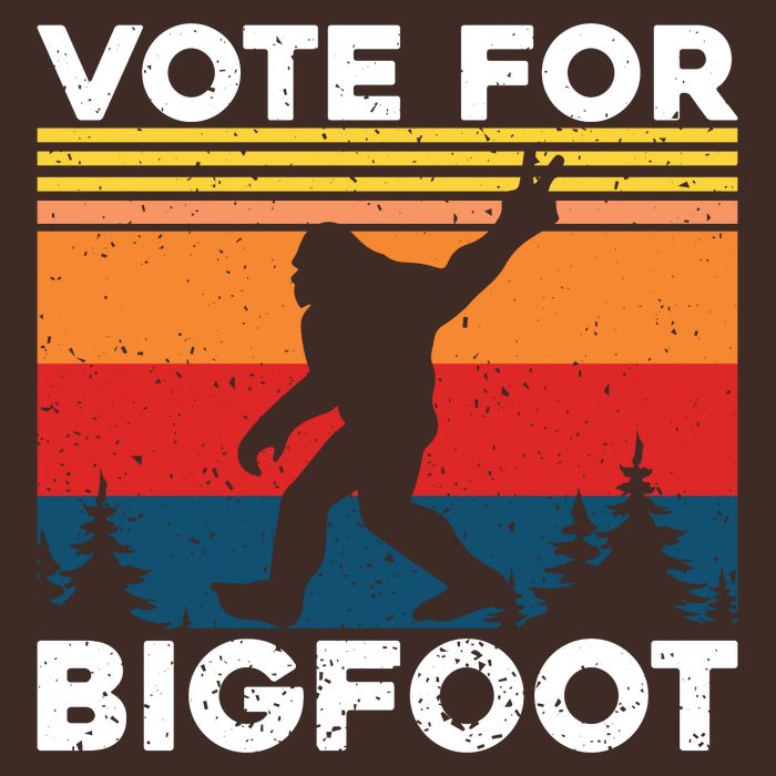 Vote For Bigfoot T-Shirt