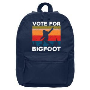 Vote For Bigfoot 16 in Basic Backpack