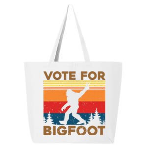 Vote For Bigfoot 25L Jumbo Tote