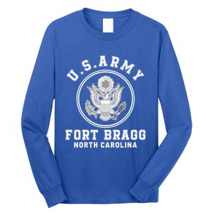 Veteran Fort Bragg North Carolina Nc 82nd Airborne Soldier Funny Gift Long Sleeve Shirt