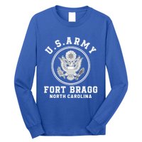 Veteran Fort Bragg North Carolina Nc 82nd Airborne Soldier Funny Gift Long Sleeve Shirt