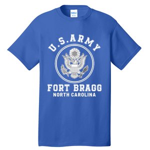 Veteran Fort Bragg North Carolina Nc 82nd Airborne Soldier Funny Gift Tall T-Shirt