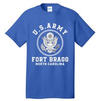 Veteran Fort Bragg North Carolina Nc 82nd Airborne Soldier Funny Gift Tall T-Shirt