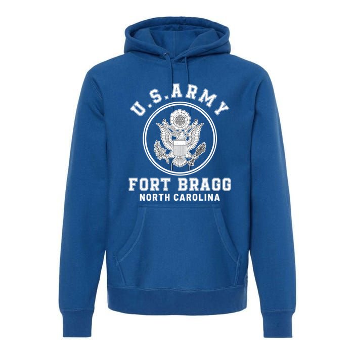 Veteran Fort Bragg North Carolina Nc 82nd Airborne Soldier Funny Gift Premium Hoodie