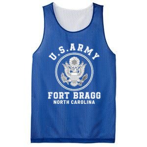 Veteran Fort Bragg North Carolina Nc 82nd Airborne Soldier Funny Gift Mesh Reversible Basketball Jersey Tank