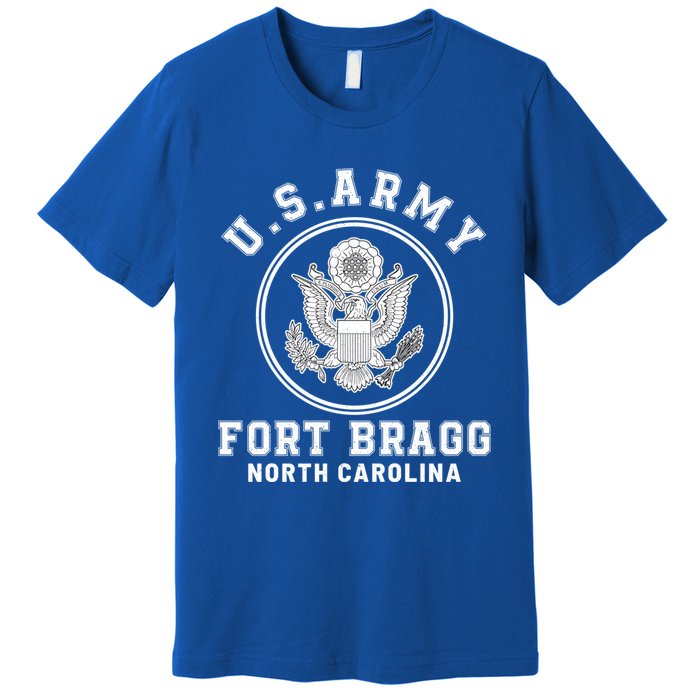 Veteran Fort Bragg North Carolina Nc 82nd Airborne Soldier Funny Gift Premium T-Shirt