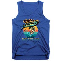 Vintage Fishing Best Dad Ever Father's Day Gift Tank Top