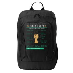 Virgo Facts Birthday Zodiac Signs Astrology Horoscope Gift City Backpack