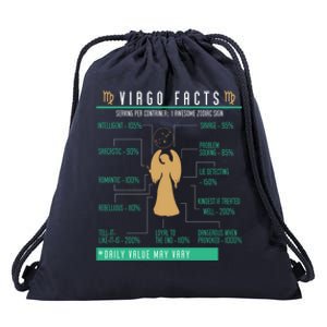 Virgo Facts Birthday Zodiac Signs Astrology Horoscope Gift Drawstring Bag