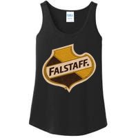 Vintage Falstaffs Beer American Brewery Distressed Tee Ladies Essential Tank