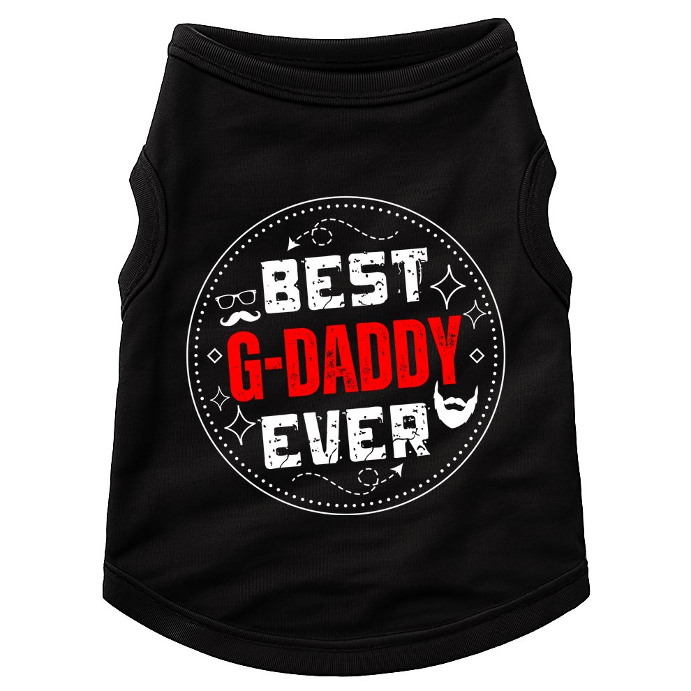 Vintage Funny Best Gdaddy Ever Graddaddy Doggie Tank