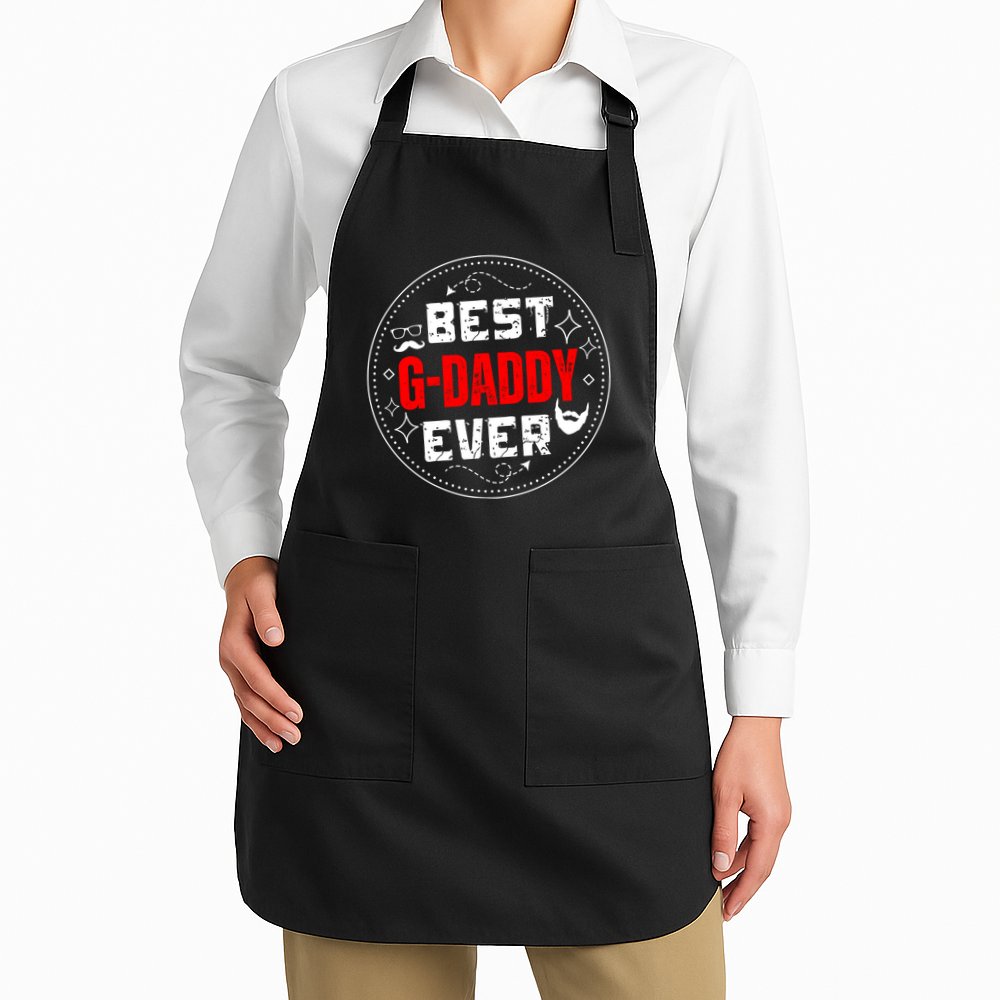 Vintage Funny Best Gdaddy Ever Graddaddy Apron