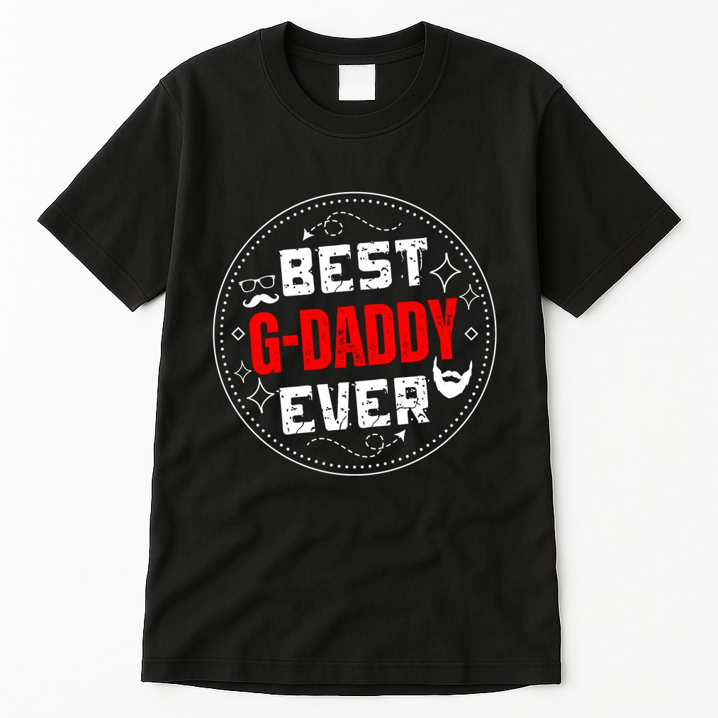Vintage Funny Best Gdaddy Ever Graddaddy Tall T-Shirt
