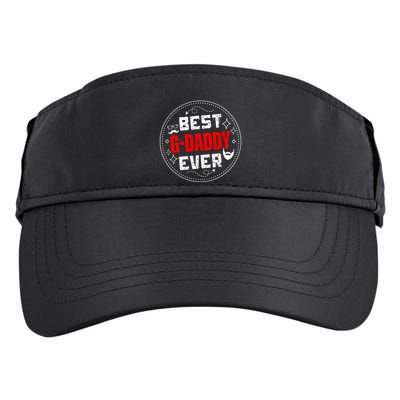 Vintage Funny Best Gdaddy Ever Graddaddy Adult Drive Performance Visor